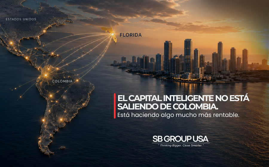 El capital inteligente no está saliendo de Colombia. Está haciendo algo mucho más rentable.